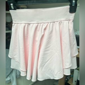 Light pink lululemon court rival skirt. Size 2
